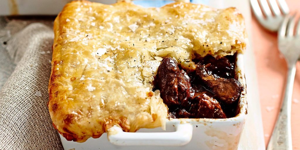 Beef & Portobello Mushroom Pie - Hope Island Gourmet Meats